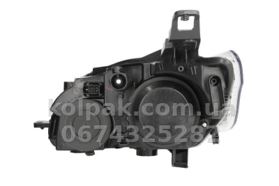 Front right headlight Peugeot 301 2012-, H7/H1, daytime running light, electric/manual adjustment, Depo, 550-1158R-LDEMN — photo 2