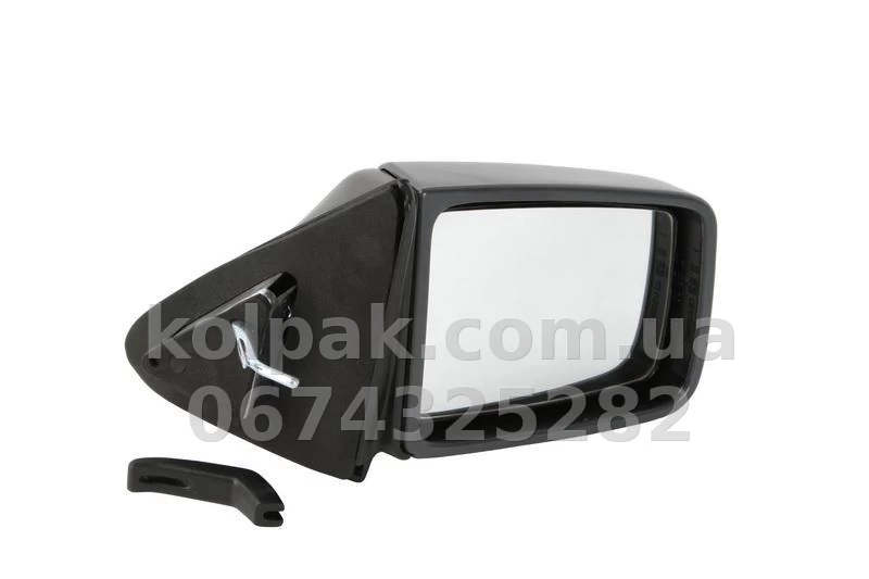 Праве бічне дзеркало Opel Kadett 1984-1994, у зборі, механічне регулювання, опукле, AVTM, 1428054, 186102423 Праве бічне дзеркало Opel Kadett 1984-1994, у зборі, механічне регулювання, опукле, AVTM, 1428054, 186102423 — фото 1