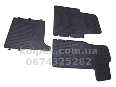 Floor mats for Renault Master 3/Opel Movano 2 2011-, 3 pcs, Polytep, 48789 — photo 6
