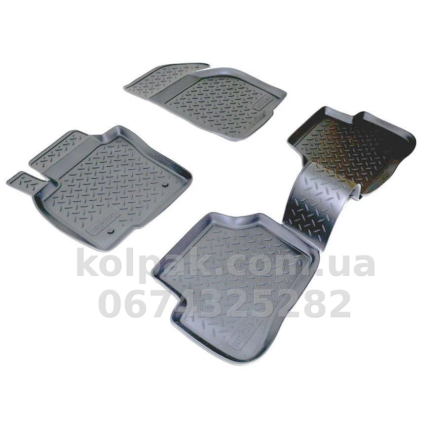 Polyurethane floor mats for Volkswagen Passat B6 2005-2011, Norplast, NPL-Po-95-30 Polyurethane floor mats for Volkswagen Passat B6 2005-2011, Norplast, NPL-Po-95-30 β photo 1