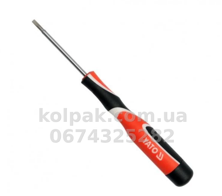 Slotted screwdriver SL2x50 mm Yato YT-25805 Slotted screwdriver SL2x50 mm Yato YT-25805 β photo 1