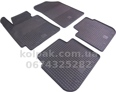Floor mats for Kia Cerato 2012-/Hyundai Elantra 2011-2015, 4 pcs, Polytep, 83785 — photo 2