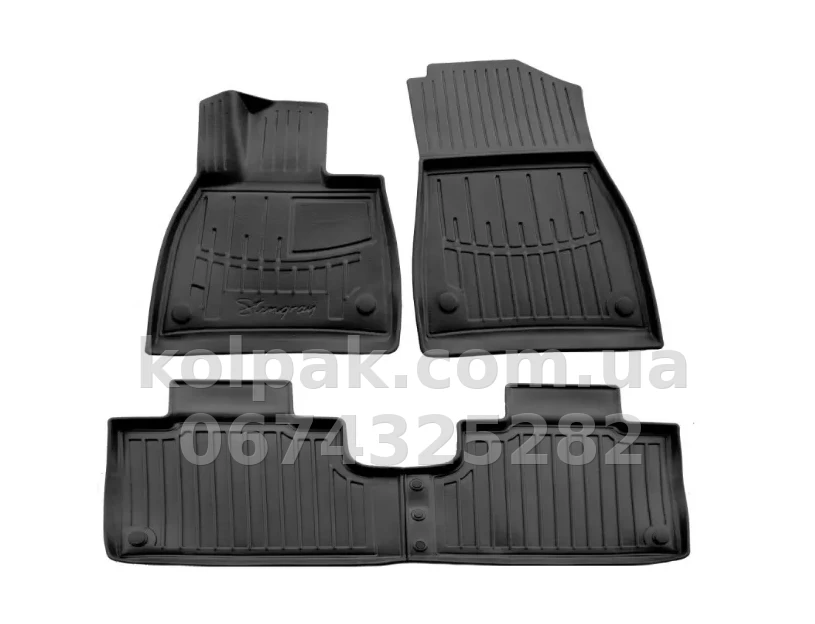 Polyurethane floor mats for Chevrolet Aveo T200 2002-2008/Aveo T250 2005-2011, with raised edges, 5 pcs, Stingray, 5002045 Polyurethane floor mats for Chevrolet Aveo T200 2002-2008/Aveo T250 2005-2011, with raised edges, 5 pcs, Stingray, 5002045 β photo 1