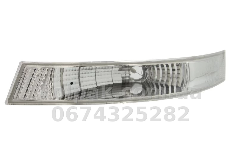 Передній лівий покажчик повороту Renault Master 2003-2009, без ламп, без патрона PY21W білий Depo 551-1609L-UE-C Передній лівий покажчик повороту Renault Master 2003-2009, без ламп, без патрона PY21W білий Depo 551-1609L-UE-C — фото 1