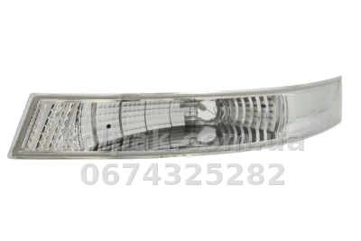Передній лівий покажчик повороту Renault Master 2003-2009, без ламп, без патрона PY21W білий Depo 551-1609L-UE-C Передній лівий покажчик повороту Renault Master 2003-2009, без ламп, без патрона PY21W білий Depo 551-1609L-UE-C