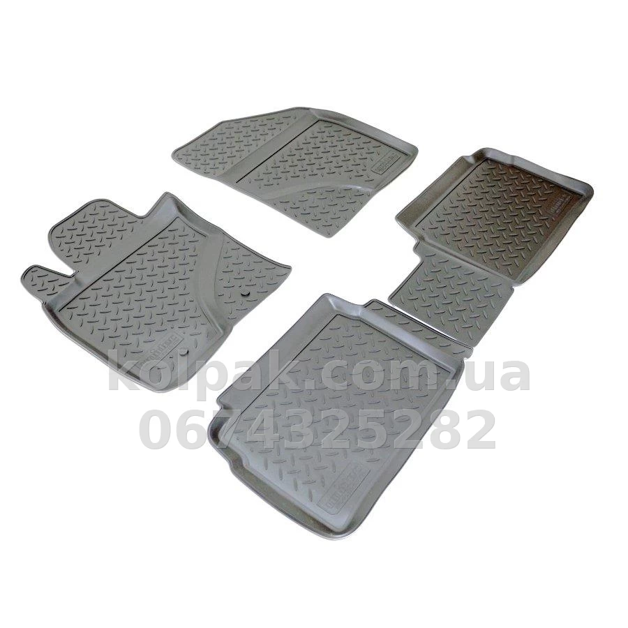 Polyurethane floor mats for Toyota Avensis T27 2009-2011, Norplast, NPL-Po-88-03N Polyurethane floor mats for Toyota Avensis T27 2009-2011, Norplast, NPL-Po-88-03N β photo 1
