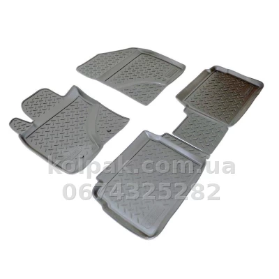Поліуретанові килимки в салон Toyota Avensis T27 2009-2011, Norplast, NPL-Po-88-03N