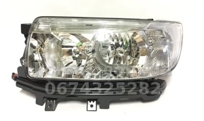 Передня ліва фара Subaru Forester (SG) 2006-2008, електричне регулювання, із коректором, без ламп (H1/HB3/WY21W/W5W), Depo, 1201101LMLDEM Передня ліва фара Subaru Forester (SG) 2006-2008, електричне регулювання, із коректором, без ламп (H1/HB3/WY21W/W5W), Depo, 1201101LMLDEM
