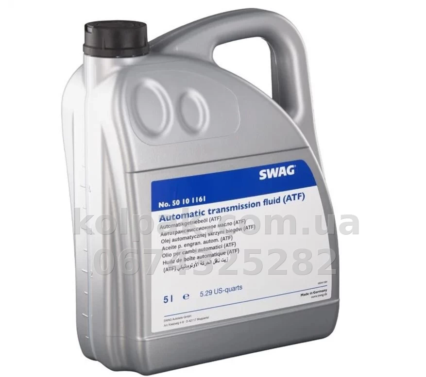 Transmission fluid Swag ATF, 5 L Swag 50101161 Transmission fluid Swag ATF, 5 L Swag 50101161 β photo 1