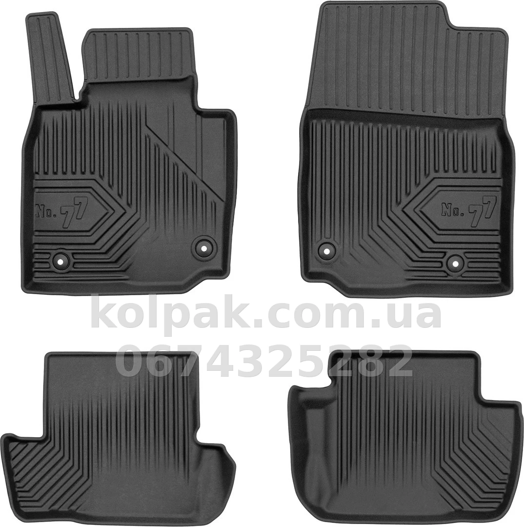 Floor mats for Mazda MX-30 2020-, with raised edges, Frogum, FG 77427358 Floor mats for Mazda MX-30 2020-, with raised edges, Frogum, FG 77427358 β photo 1