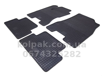 Floor mats for Nissan X-Trail 2007-, 4 pcs, Polytep, 65659 Floor mats for Nissan X-Trail 2007-, 4 pcs, Polytep, 65659 β photo 2