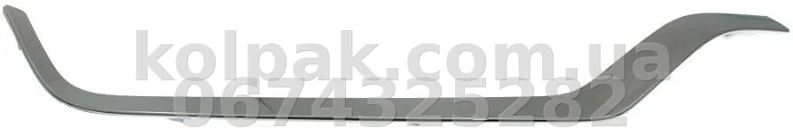 Правий молдинг решітки бампера Lincoln MKX 2016-2019, хром, AVTM, FA1Z17K946AA, 184900912 Правий молдинг решітки бампера Lincoln MKX 2016-2019, хром, AVTM, FA1Z17K946AA, 184900912 — фото 1