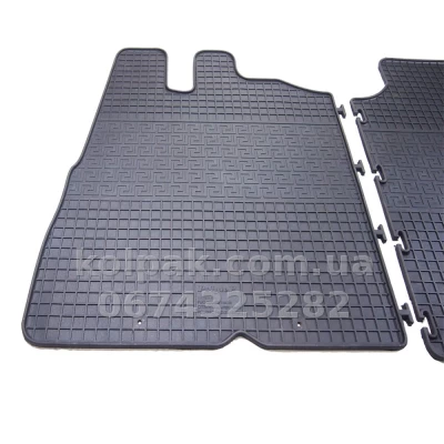 Floor mats for Peugeot Boxer 1994-2006/Citroen Jumper 1994-2006/Fiat Ducato 1994-2006, 2 pcs, Polytep, 34689 — photo 3