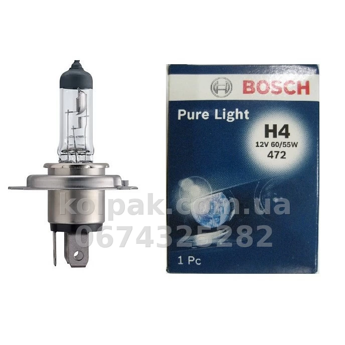 Car bulb R2 Pure Light 12V 45/40W P45t (1 pc) Car bulb R2 Pure Light 12V 45/40W P45t (1 pc) β photo 1