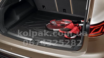Oryginalna mata do bagażnika Volkswagen Touareg 2018-, Vag 760061161 — zdjęcie 2