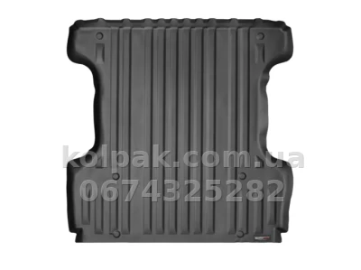 Boot mat for Toyota Tundra 2007-2021, in body, black, WeatherTech 36611 — photo 2