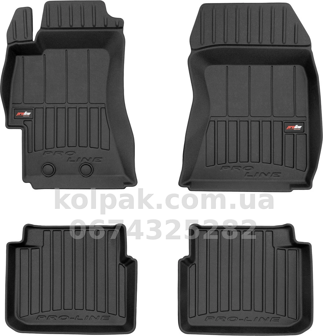 Килимки в салон Subaru Impreza 2007-2011, Proline 3D, Frogum, FG 3D426603 Килимки в салон Subaru Impreza 2007-2011, Proline 3D, Frogum, FG 3D426603 — фото 1