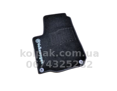 Ворсові килимки в салон Volkswagen Bora 1998-2005/Golf 4 1997-2003, чорні, 5 шт., AVTM BLCCR1657 Ворсові килимки в салон Volkswagen Bora 1998-2005/Golf 4 1997-2003, чорні, 5 шт., AVTM BLCCR1657 — фото 2