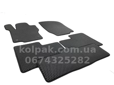 Килимки в салон Mercedes-Benz GL-Class X164/ML-Class X164 2006-2012, 5 місць, EVA, чорні, 5 шт., AVTM BLCEV1348 — фото 2