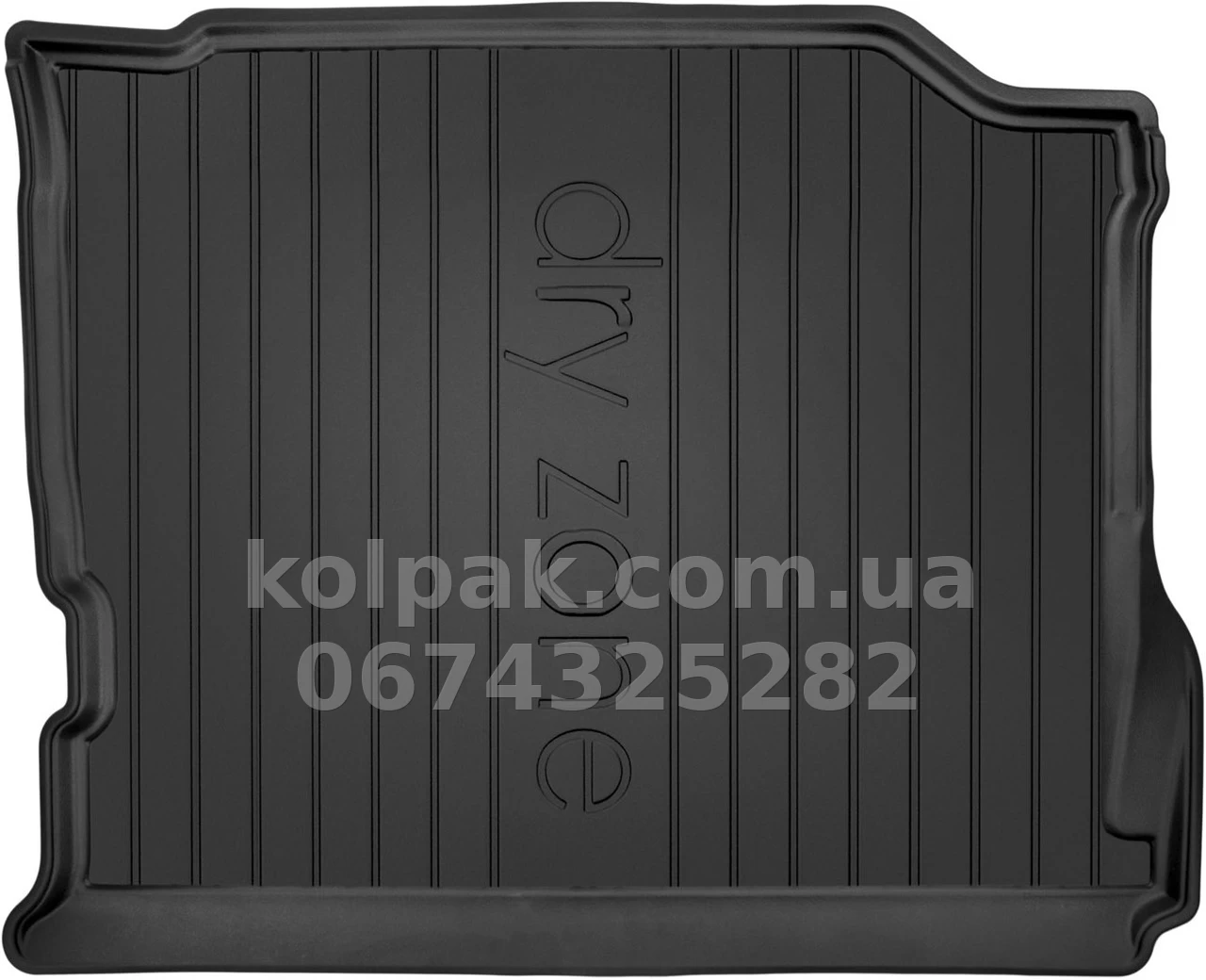 Boot mat for Jeep Wrangler Unlimited JL 2019-, with organiser, with subwoofer Alpine, 2 row without adjustments, Frogum FG DZ406841 Boot mat for Jeep Wrangler Unlimited JL 2019-, with organiser, with subwoofer Alpine, 2 row without adjustments, Frogum FG DZ406841 β photo 1