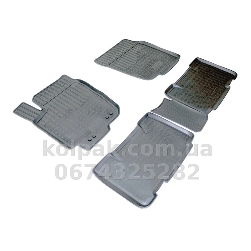 Polyurethane floor mats for Toyota Rav4 2013-, Norplast, NPA11-C88-700 Polyurethane floor mats for Toyota Rav4 2013-, Norplast, NPA11-C88-700 β photo 1