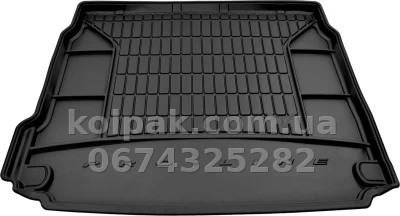 Boot mat for Peugeot 508 SW 2018-, with space-saver spare wheel, Pro-Line, Frogum FG TM413054 — photo 2