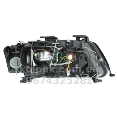 Передня ліва фара Audi A6 1999-2001, H7/H1, електричне регулювання, Depo, 441-1192L-LD-EM Передня ліва фара Audi A6 1999-2001, H7/H1, електричне регулювання, Depo, 441-1192L-LD-EM — фото 2
