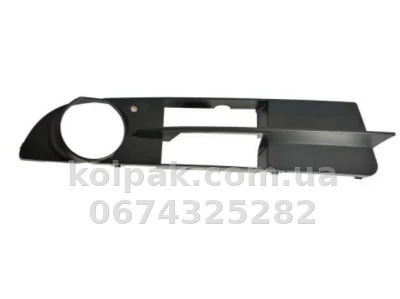 Права решітка бампера BMW 5-Series E60/E61 2003-2010, з отвором для протитуманної фари, відкрита, AVTM, 51117049244, 1404 912 Права решітка бампера BMW 5-Series E60/E61 2003-2010, з отвором для протитуманної фари, відкрита, AVTM, 51117049244, 1404 912 — фото 2