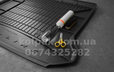 Boot mat for Toyota Yaris 2010-2020, upper level, luggage compartment, Pro-Line, Frogum FG TM405660 — photo 3