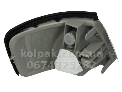Лівий покажчик повороту Nissan Primera (P11) 1996-1999, білий, без патрона, Depo, 215-1582L-UE — фото 2