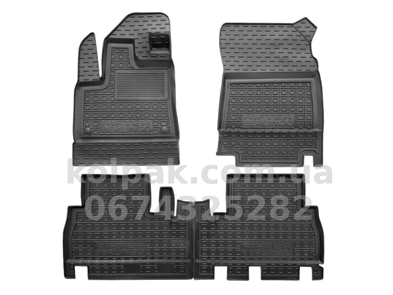Килимки в салон Citroen Berlingo 2019-, Avto-Gumm, 11757 Avto-Gumm Килимки в салон Citroen Berlingo 2019-, Avto-Gumm, 11757 Avto-Gumm — фото 1