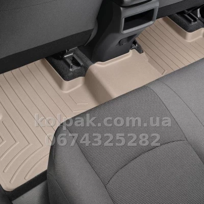 Floor mats for Toyota Rav4 2019-, with raised edges, rear, beige, Weathertech 4515162 Floor mats for Toyota Rav4 2019-, with raised edges, rear, beige, Weathertech 4515162 β photo 2