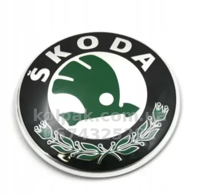 Емблема решітки радіатора Skoda Octavia A5 2004-2012/Superb 2001-2008/Fabia/Roomster 2007-2014/Yeti 2010-2013, AVTM, 18P00841 Емблема решітки радіатора Skoda Octavia A5 2004-2012/Superb 2001-2008/Fabia/Roomster 2007-2014/Yeti 2010-2013, AVTM, 18P00841