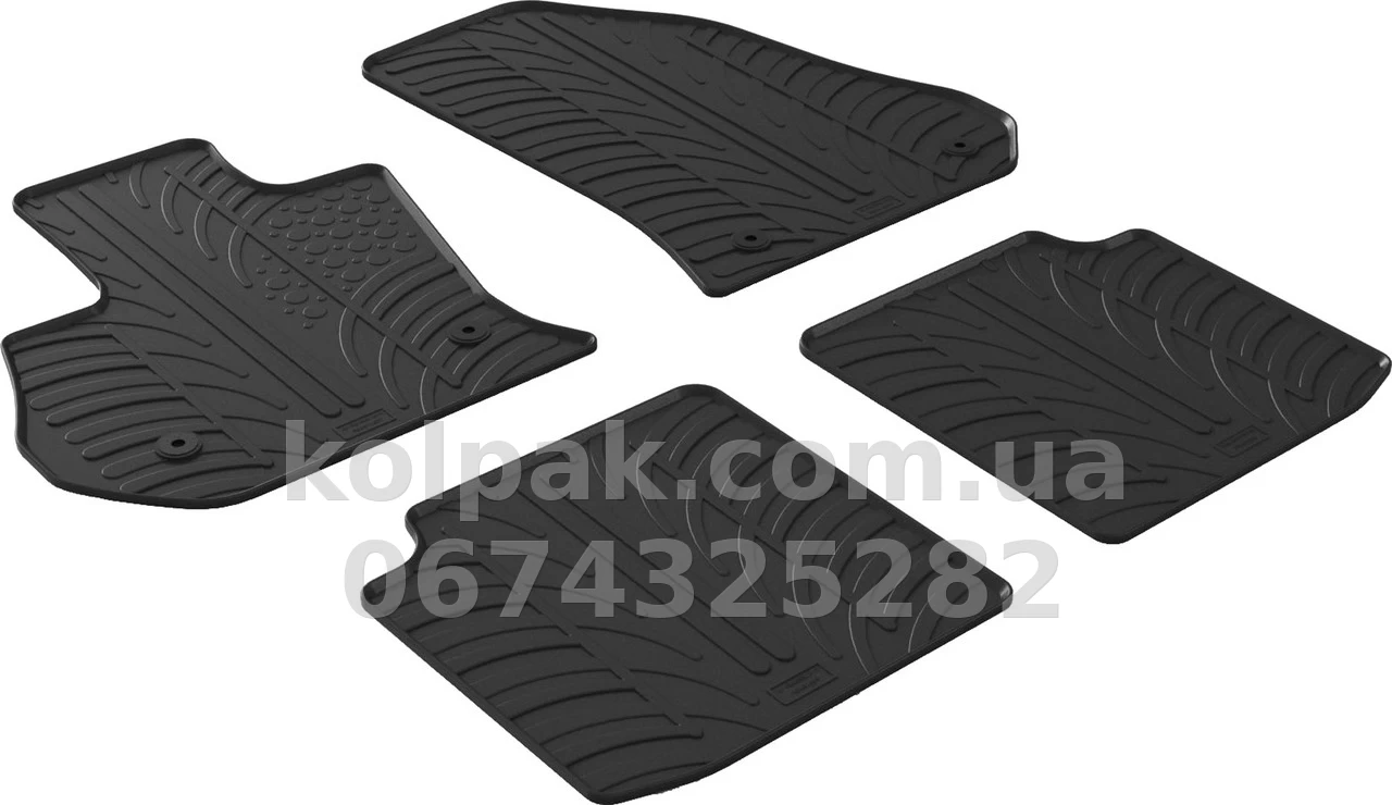 Floor mats for Fiat 500L 2017-, manual transmission, GledRing, GR 0581 Floor mats for Fiat 500L 2017-, manual transmission, GledRing, GR 0581 β photo 1