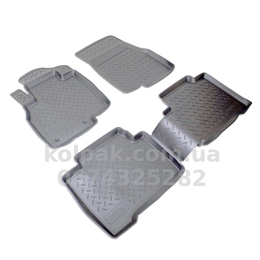 Polyurethane floor mats for Mitsubishi Grandis 2003-, Norplast, NPL-Po-59-15 Polyurethane floor mats for Mitsubishi Grandis 2003-, Norplast, NPL-Po-59-15 β photo 1