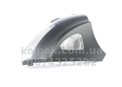 Правий покажчик повороту Skoda Yeti 2009-2014/Volkswagen Sharan 2010-/Tiguan 2009-, у дзеркалі, із підсвічуванням, AVTM, 187428M32