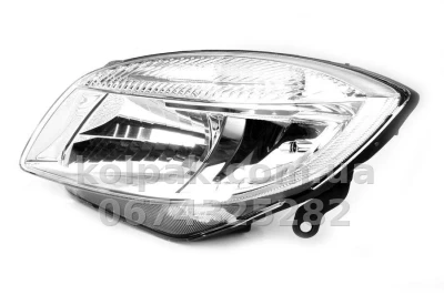 Передня ліва фара Skoda Fabia/Roomster 2007-2010, H4, електричне регулювання, із моторчиком, без лінзи, Depo, 665-1114L-LD-EM Передня ліва фара Skoda Fabia/Roomster 2007-2010, H4, електричне регулювання, із моторчиком, без лінзи, Depo, 665-1114L-LD-EM — фото 2