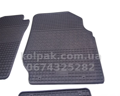 Floor mats for Nissan Almera N16 2000-/classic 2006-, 4 pcs, Polytep, 1869 — photo 5