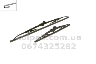 Комплект каркасних щіток склоочисника BOSCH Twin 550/340 мм Bosch 3397010274 — фото 3