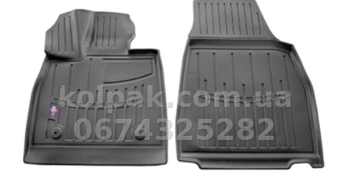 Polyurethane floor mats for BYD Tang 2021-, with raised edges, 2 pcs, Stingray, 5068012 Polyurethane floor mats for BYD Tang 2021-, with raised edges, 2 pcs, Stingray, 5068012 β photo 1