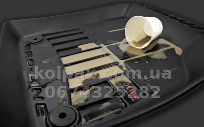 Floor mats for Mercedes-Benz C-Class W206/C-Class S206 2021-, Proline 3D, Frogum, FG 3D412521 Floor mats for Mercedes-Benz C-Class W206/C-Class S206 2021-, Proline 3D, Frogum, FG 3D412521 β photo 2
