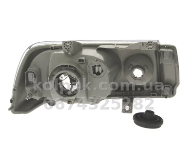 Передня ліва фара Fiat Scudo/Citroen Jumpy 2004-2006/Peugeot Expert 2004-2006, H4, електричне регулювання, Depo, 661-1143L-LD-EM — фото 2
