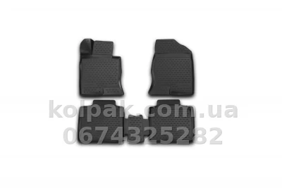 Поліуретанові килимки в салон Hyundai Grandeur 2012-, 4 шт., Novline, NLC.3D.20.54.210