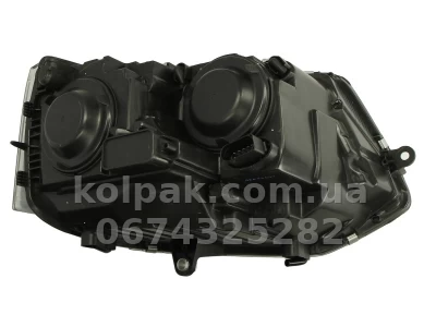 Front left headlight Volkswagen Transporter T5+ 2009-2015, H4, with motor, Depo, 441-11F2LMLDEM2 — photo 2