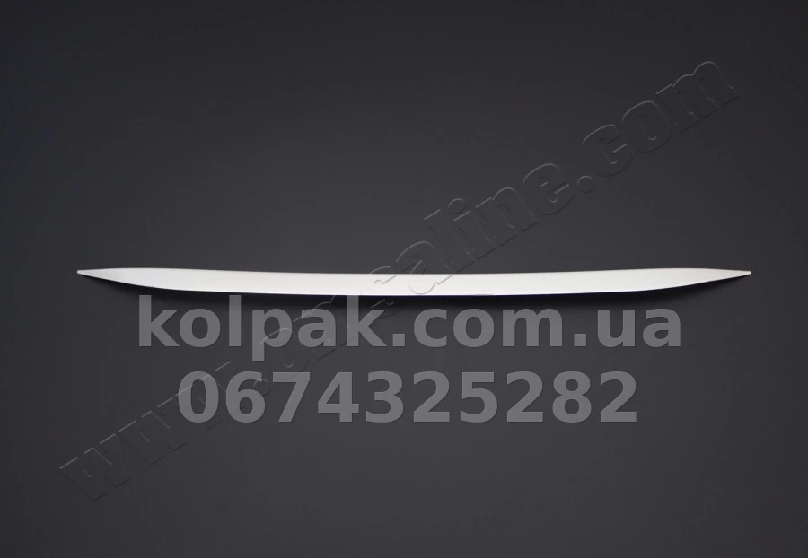 Chrome boot lid trim (stainless steel) Peugeot 208 2012-, OmsaLine, 5714053 Chrome boot lid trim (stainless steel) Peugeot 208 2012-, OmsaLine, 5714053 β photo 1