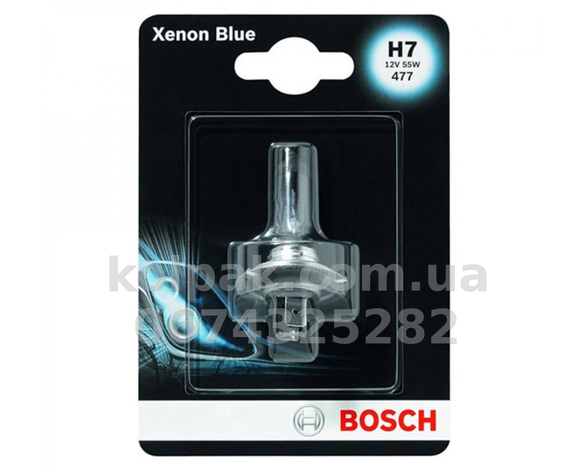 Żarówka samochodowa H7 Xenon Blue 12V 55W PX26d (opakowanie blistrowe 1 szt.) Żarówka samochodowa H7 Xenon Blue 12V 55W PX26d (opakowanie blistrowe 1 szt.) — zdjęcie 1