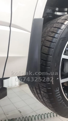 Бризковики на VW TOUAREG R-LINE 2018+ HAVOC повний комплект Бризковики на VW TOUAREG R-LINE 2018+ HAVOC повний комплект — фото 2