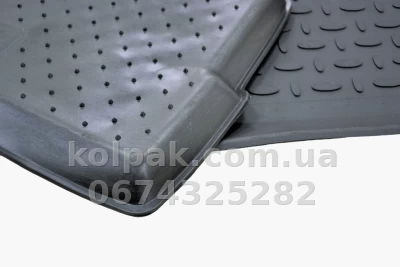 Floor mats for Nissan Qashqai 2 2014-, Rubber, 5 pcs, Seintex, 85655 — photo 9