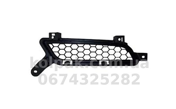 Ліва решітка бампера Mitsubishi Lancer 10 2012-, верхня, AVTM, 7450A305, 4822 911 Ліва решітка бампера Mitsubishi Lancer 10 2012-, верхня, AVTM, 7450A305, 4822 911 — фото 1