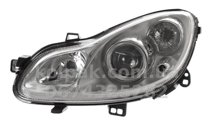Передня ліва фара Smart Fortwo 2007-2013, Depo, 447-1102LMLD-EM Передня ліва фара Smart Fortwo 2007-2013, Depo, 447-1102LMLD-EM — фото 1